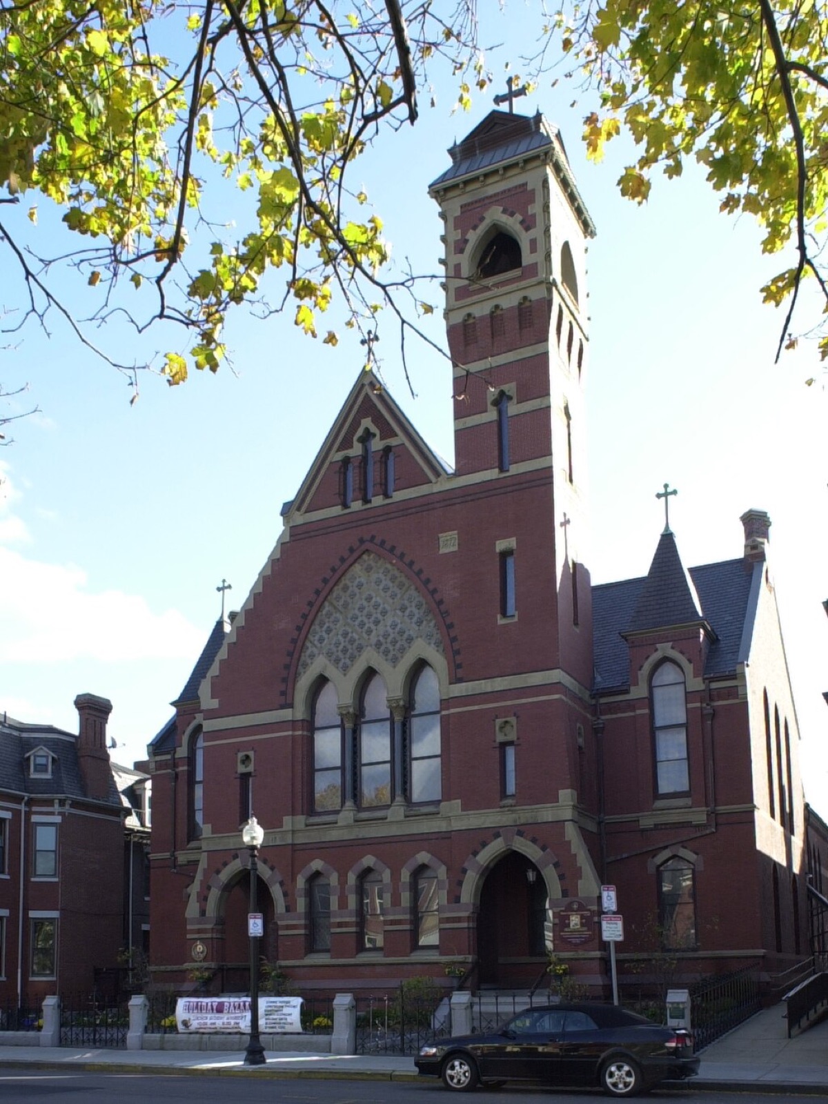St. George Albanian Orthodox Cathedral in South Boston — the seat of the Albanian Orthodox Archdiocese in America.