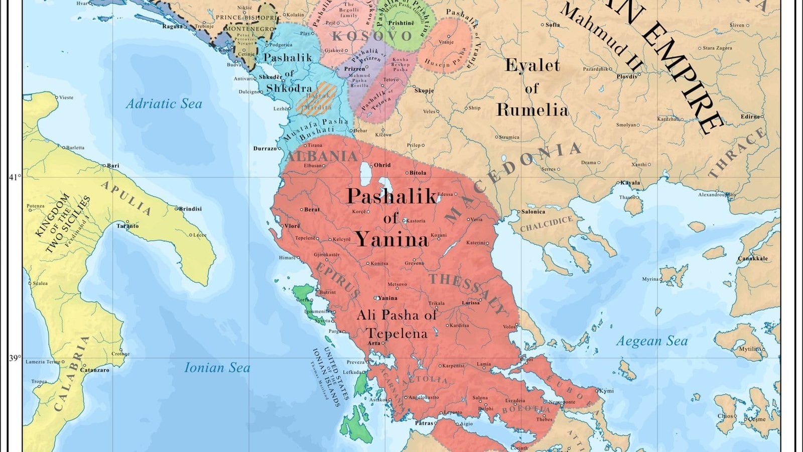 The Albanian Pashaliks: States Within an Empire