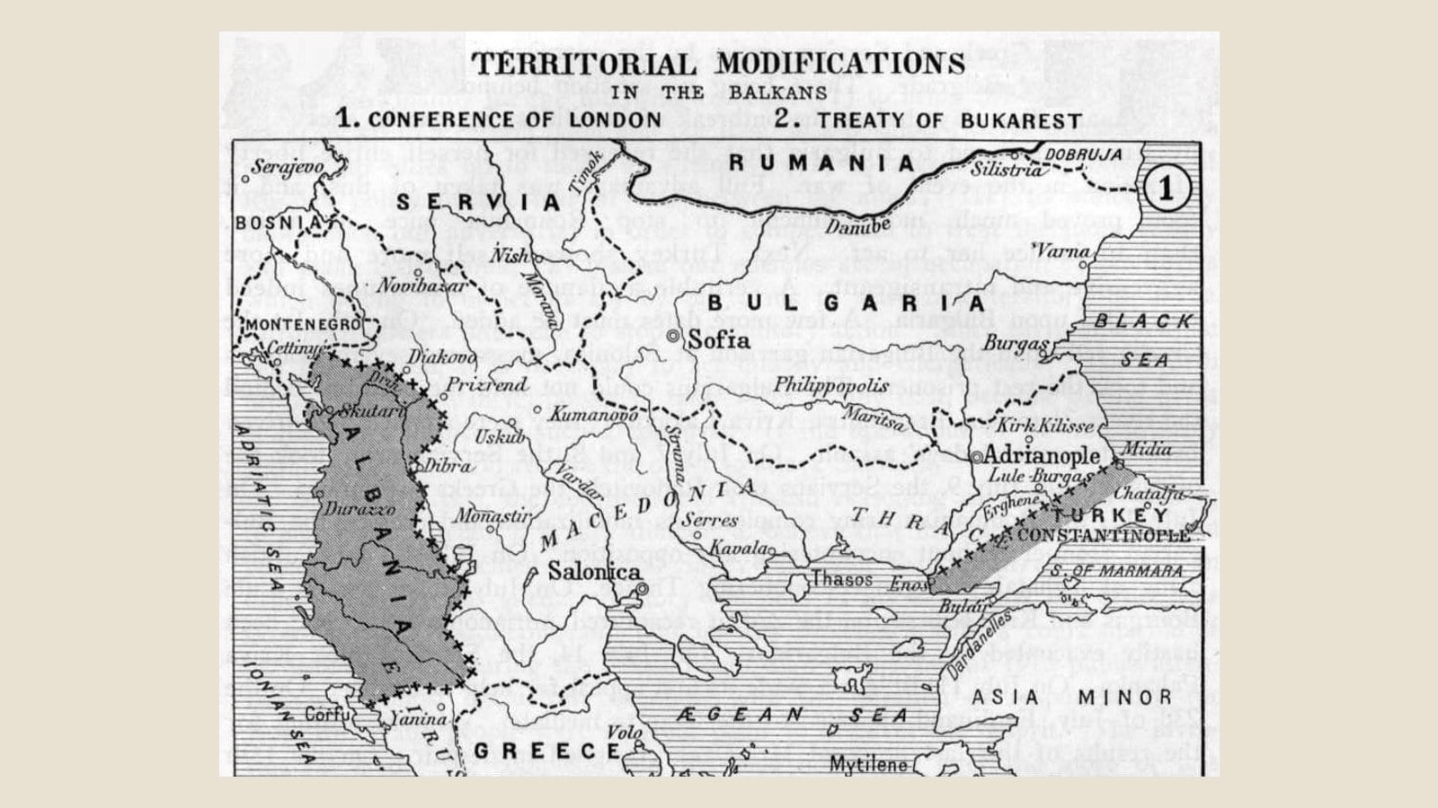 The Conference of London, 1913: How Albania's Borders Were Drawn