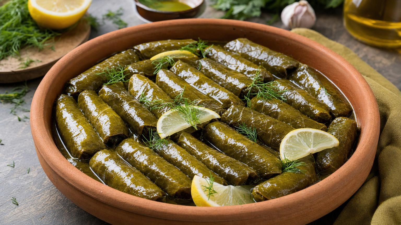 Japrak: Albanian Stuffed Grape Leaves, Plus the Recipe