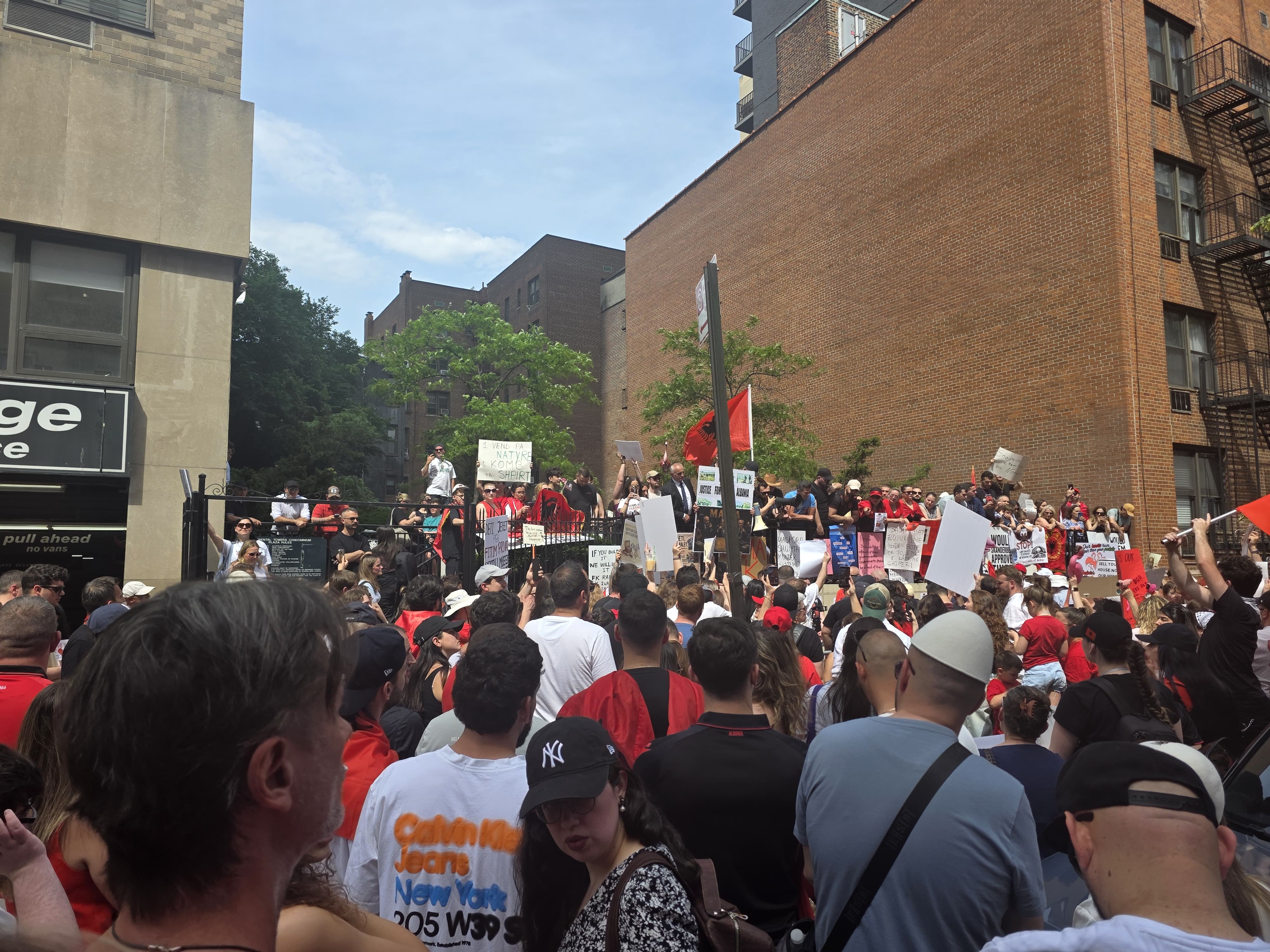 Albanians Filled New York's Upper East Side for Vjosa-Narta